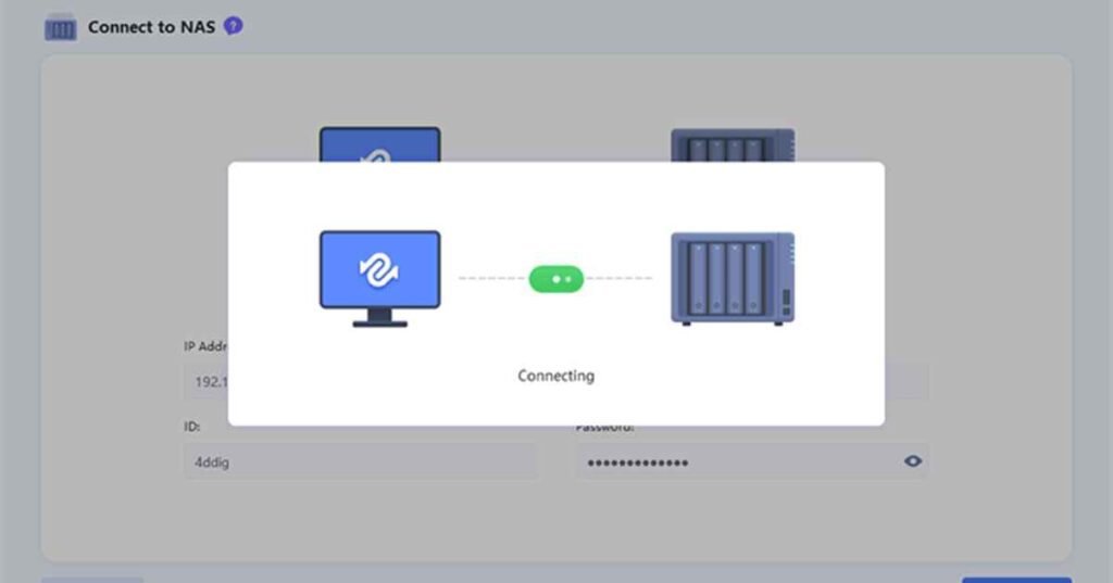 Connect to NAS