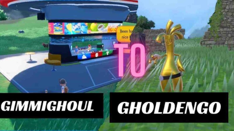 The Gimmighoul Evolution from Gholdengo