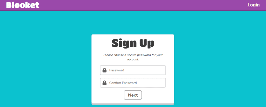 Create Password